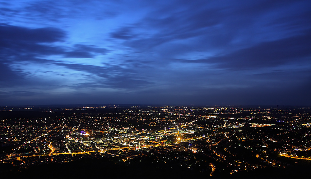 Aussicht vom Stuttgarter Fernsehturm