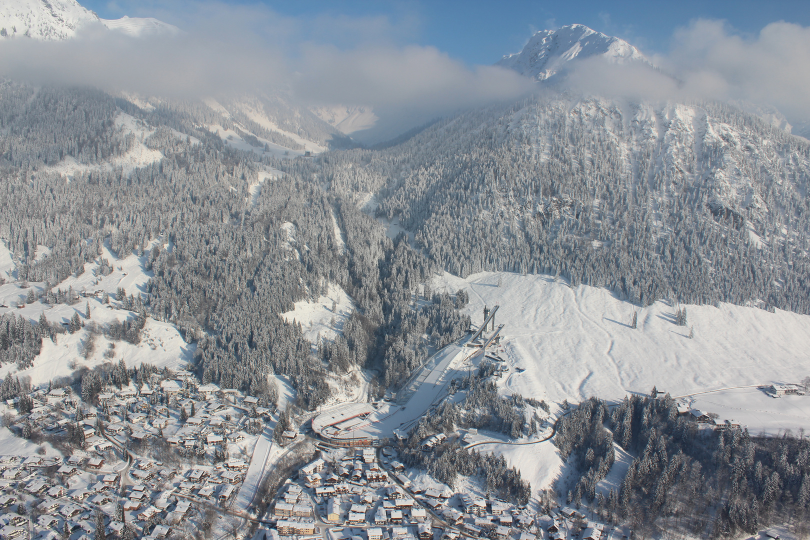 Aussicht vom Tandemflug