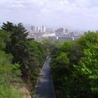 Aussicht vom Tempelberg auf die Stadt Jilin 2