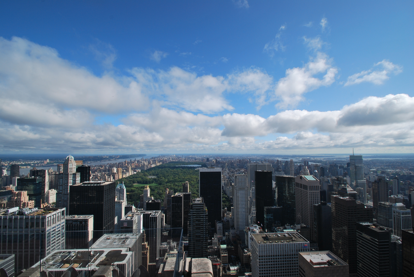 Aussicht vom "Top of the rock"