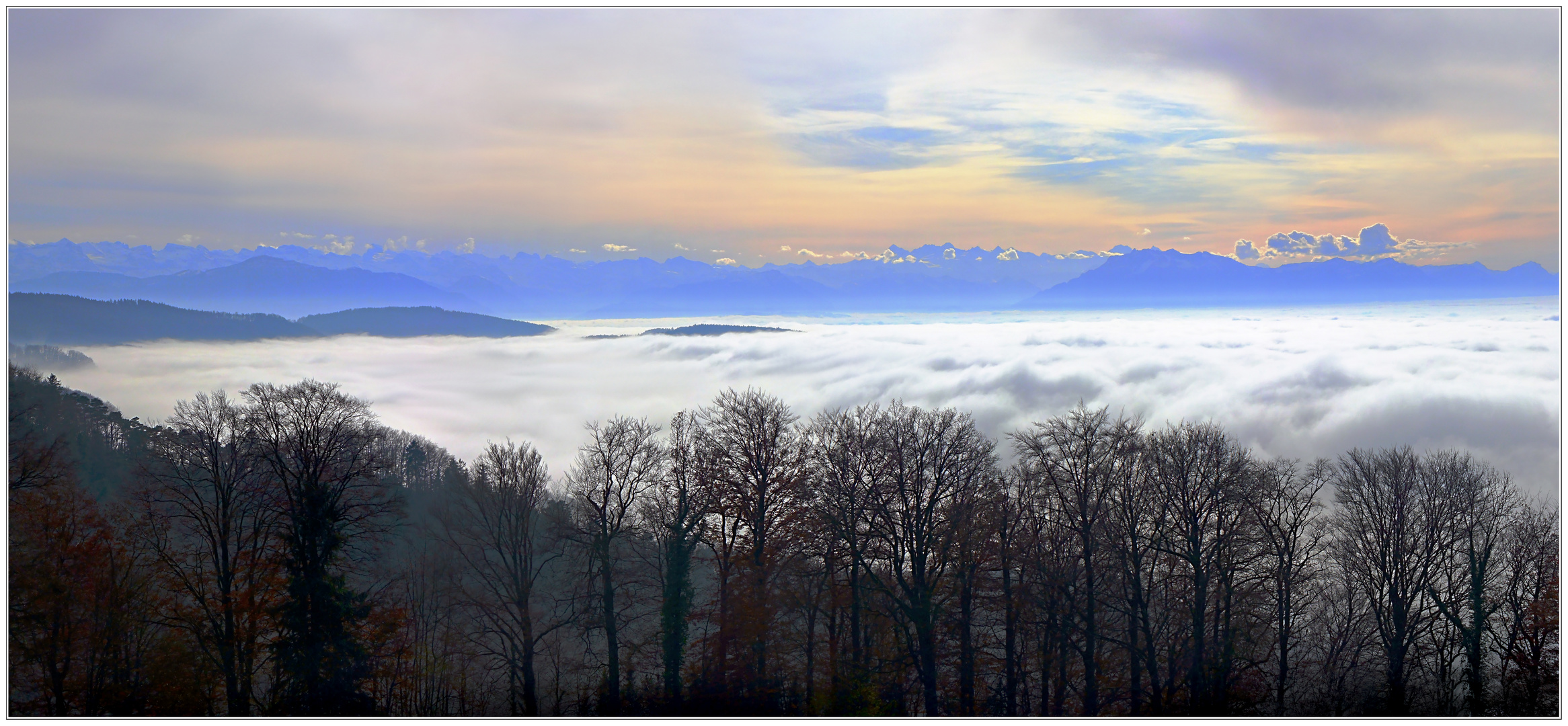 Aussicht vom Üetliberg Staffel