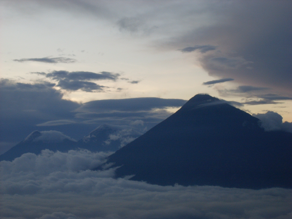 Aussicht vom Volcán de Pacaya (Guatemala)