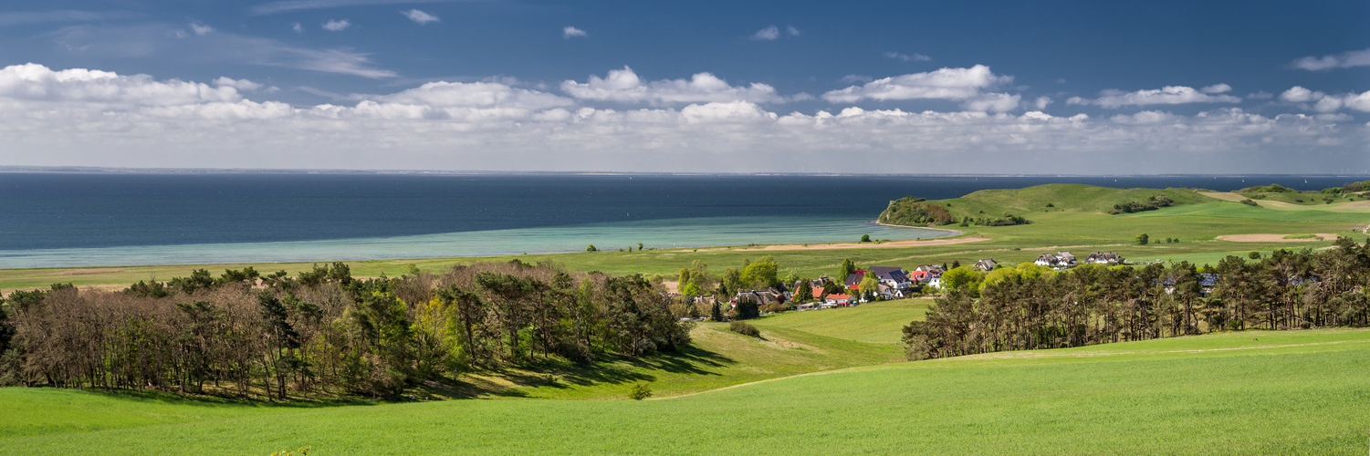 Aussicht von den Zickerschen Bergen