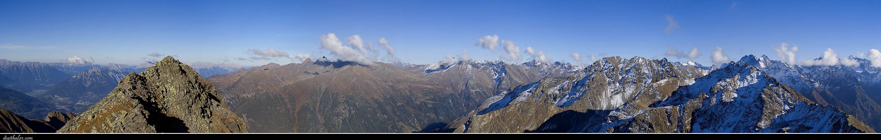 Aussicht von der Aifnerspitz II (2786m)