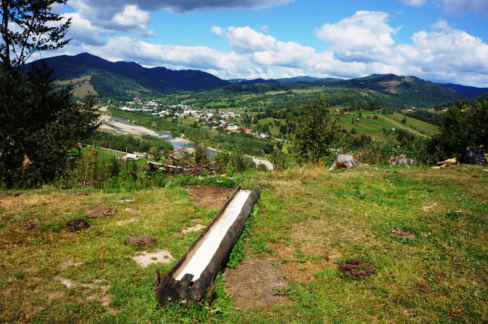 Aussicht von der Alm