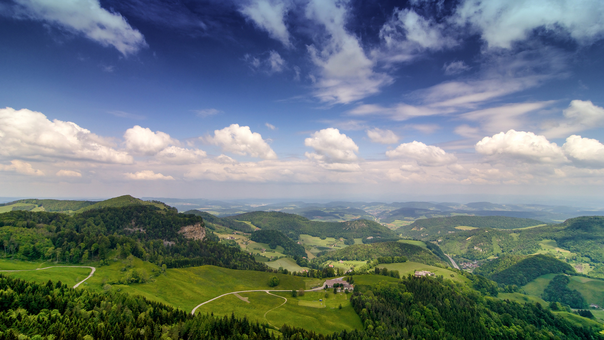 Aussicht von der Belchenflue