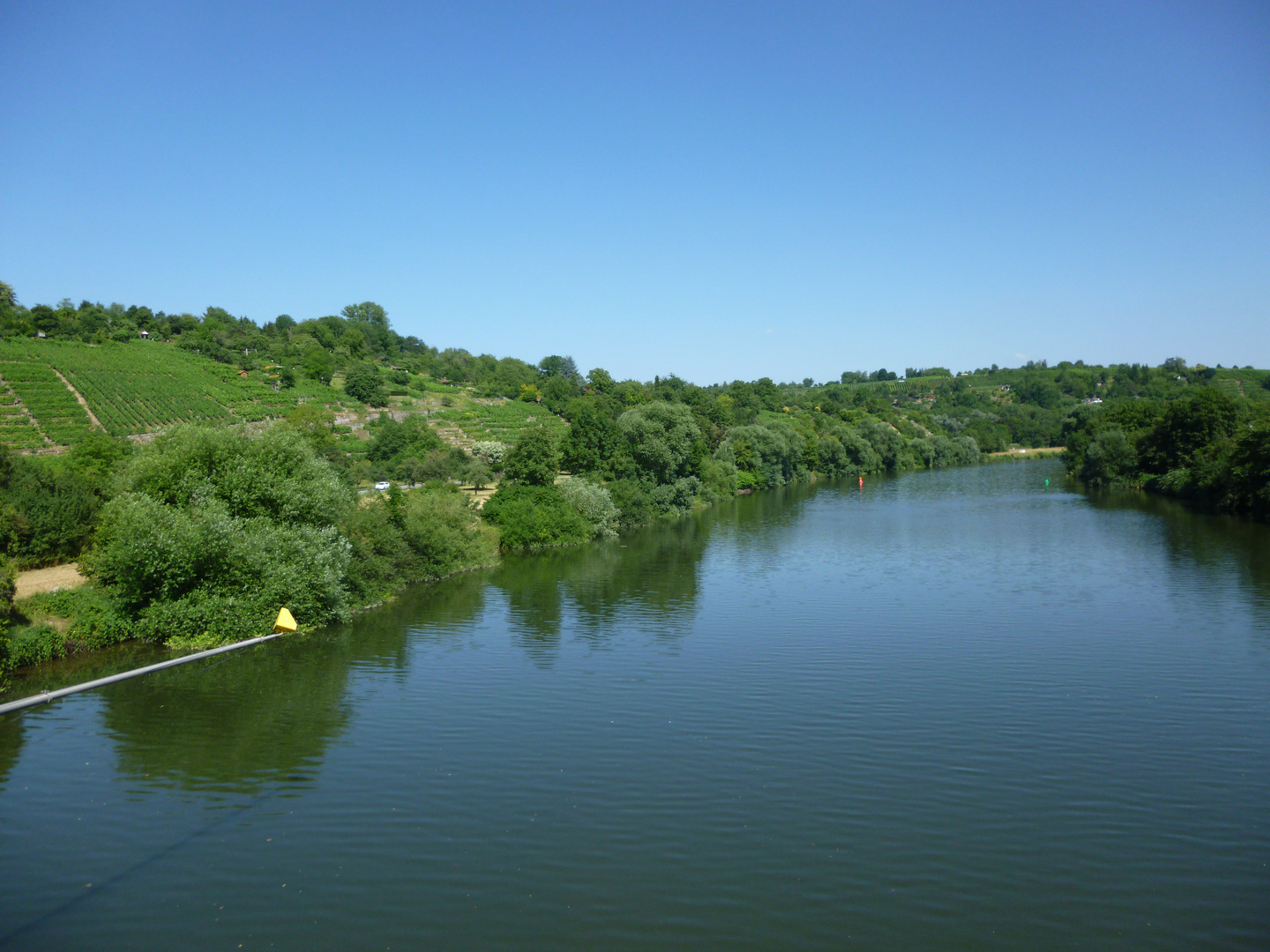 Aussicht von der Brücke