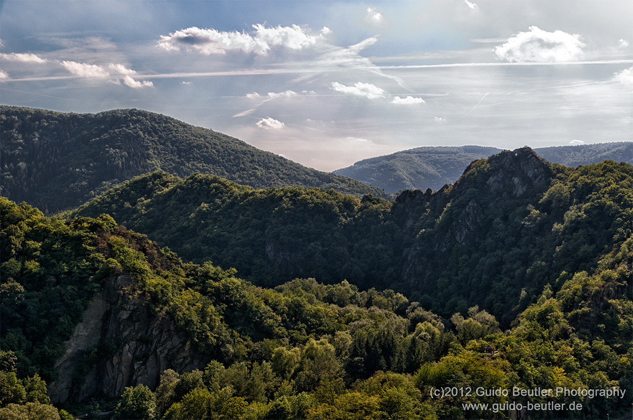 Aussicht von der Burg Altenrath