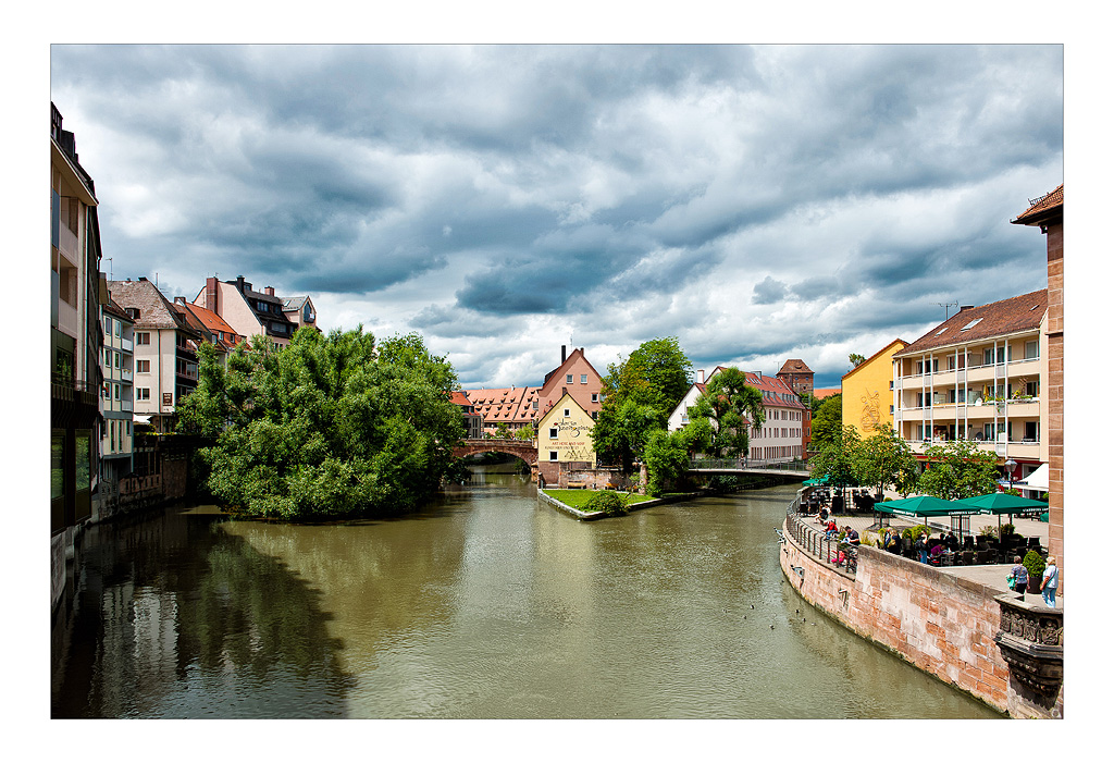 Aussicht von der Fleischbrücke