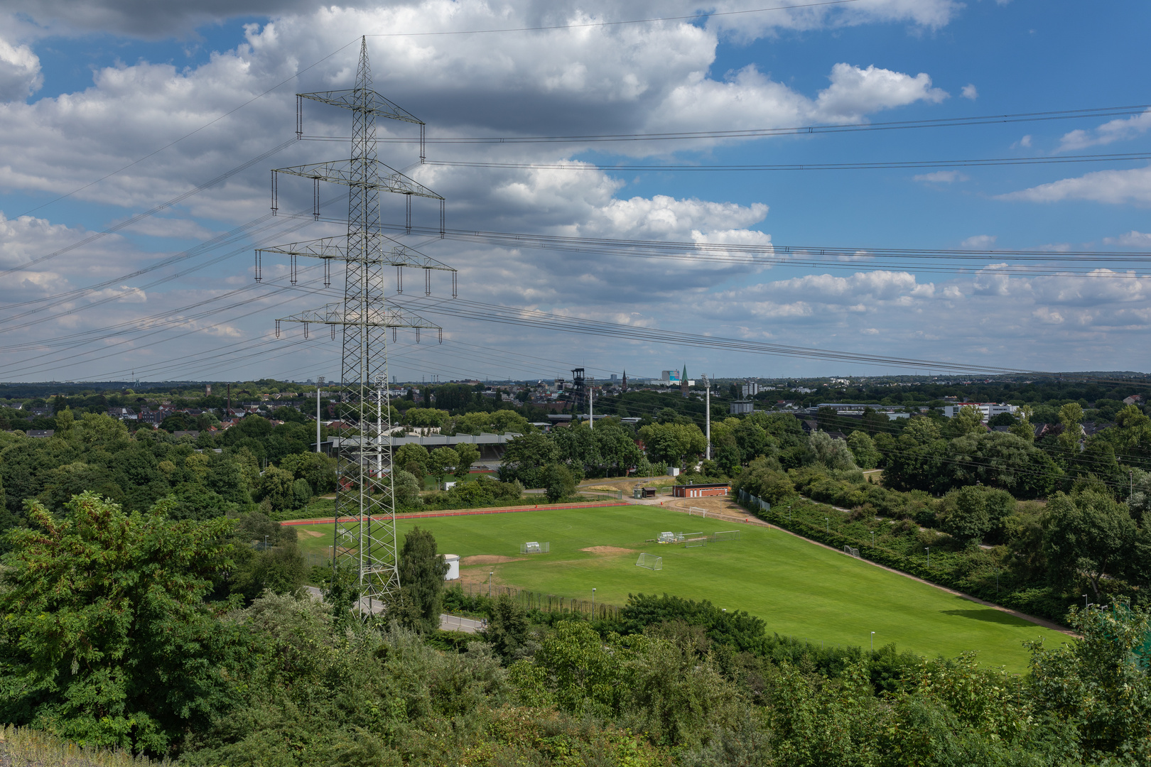 Aussicht von der Halde Rheinelbe