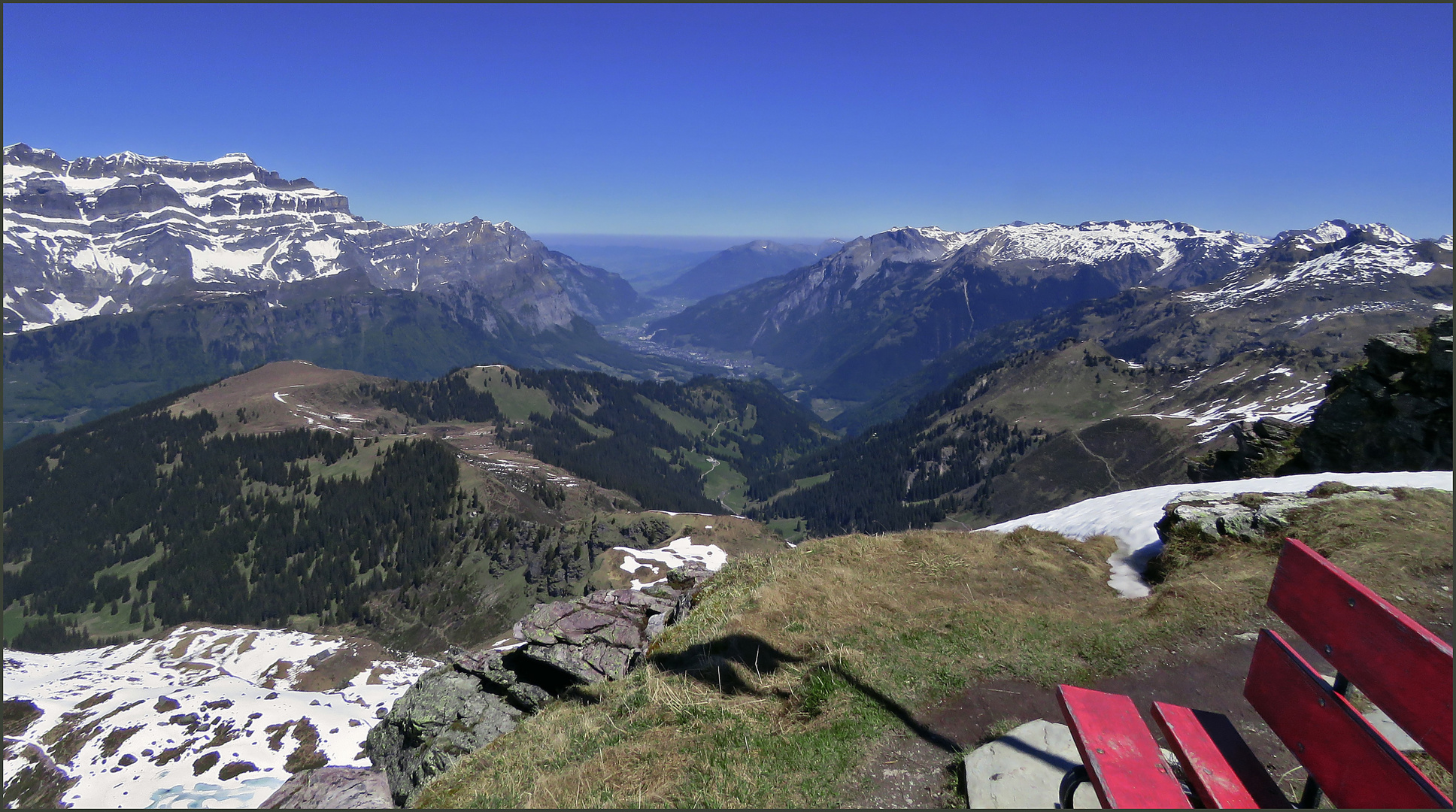 Aussicht von der Leglerhütte