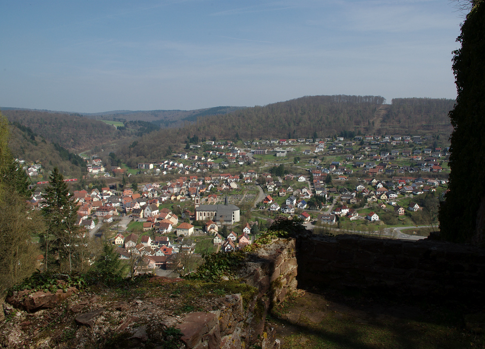 Aussicht von der Minneburg