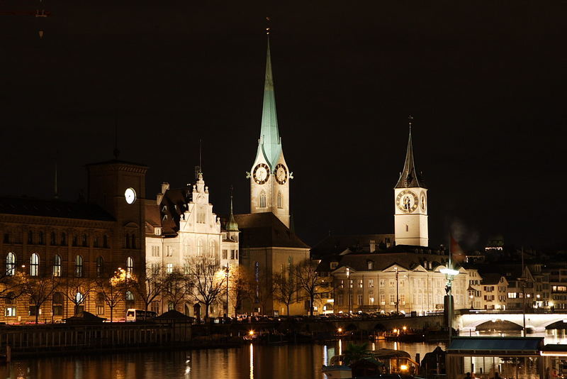 Aussicht von der Quaibrücke