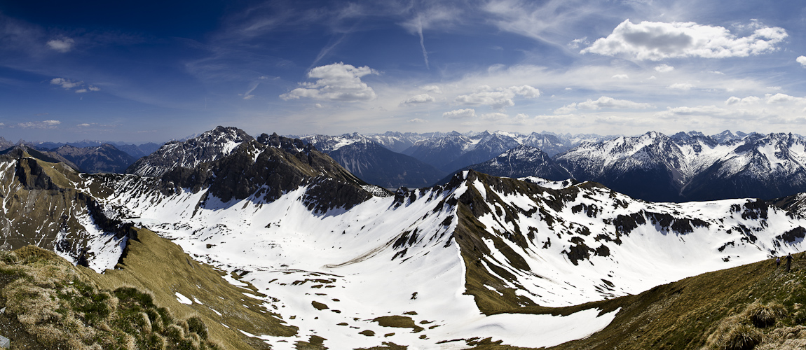 Aussicht von der Roten Spitze