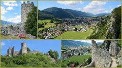 Aussicht von der Ruine Neu Falkenstein