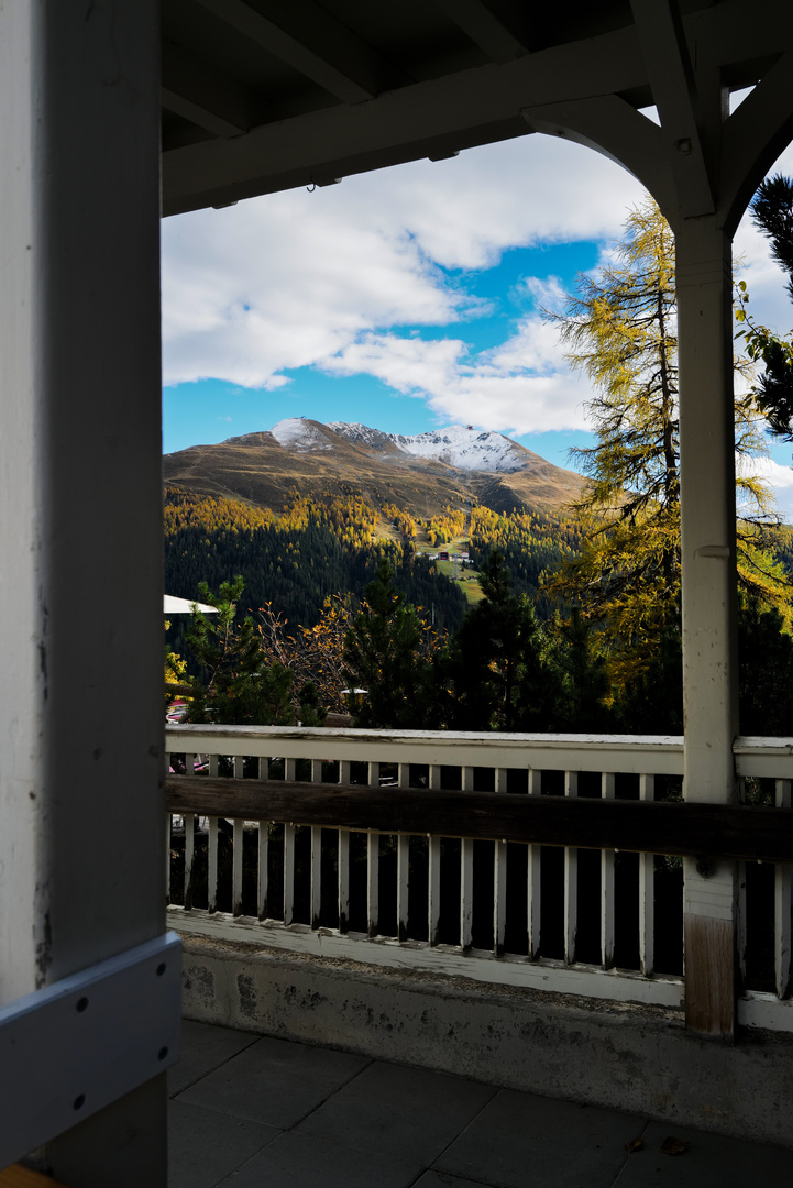 Aussicht von der Schatzalp Davos