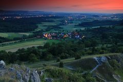 Aussicht von der Spielburg - Hohenstaufen