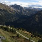 Aussicht von der Walmendingerhornbahn