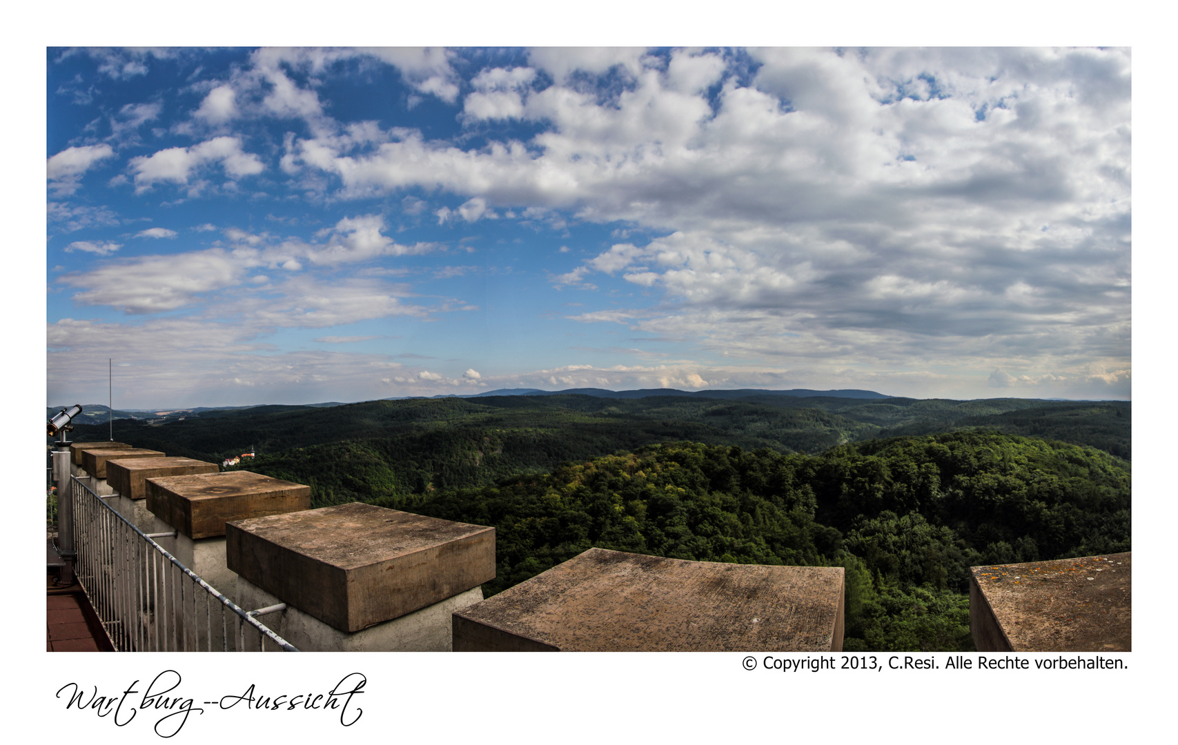 aussicht von der wartburg