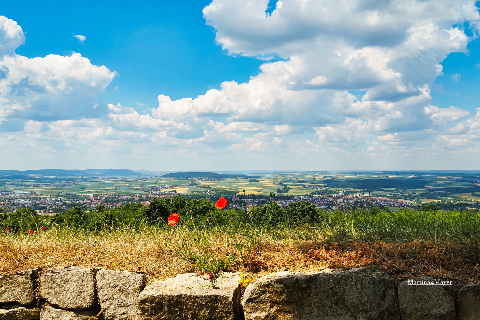 @Aussicht von der Wülzburg in Weißenburg