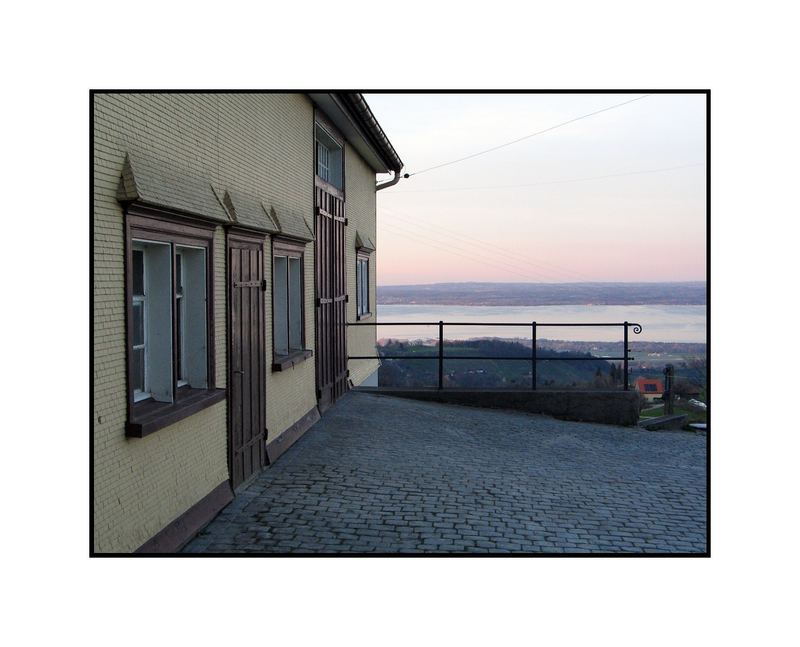 Aussicht von Heiden AR auf den Bodensee