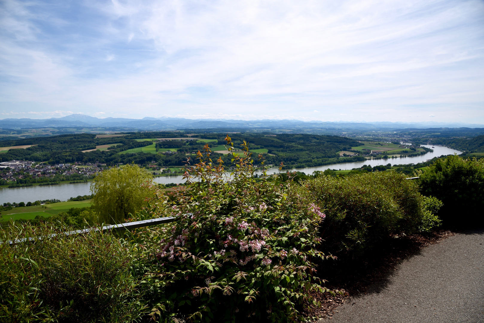 Aussicht von Maria Taferl ...