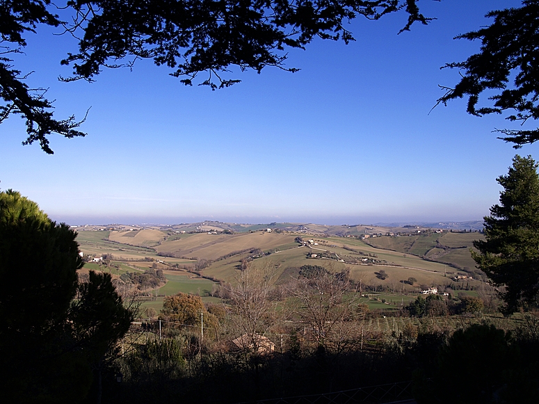 Aussicht von Mondavio