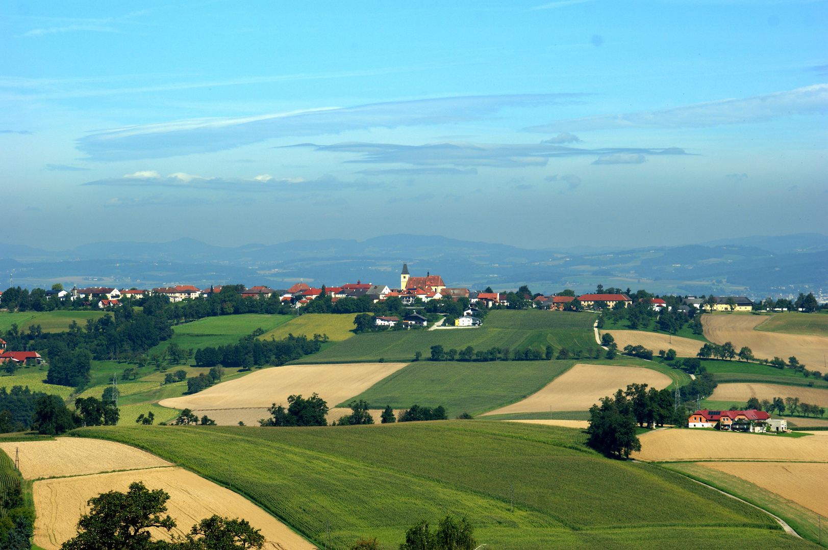 Aussicht von Raststaion