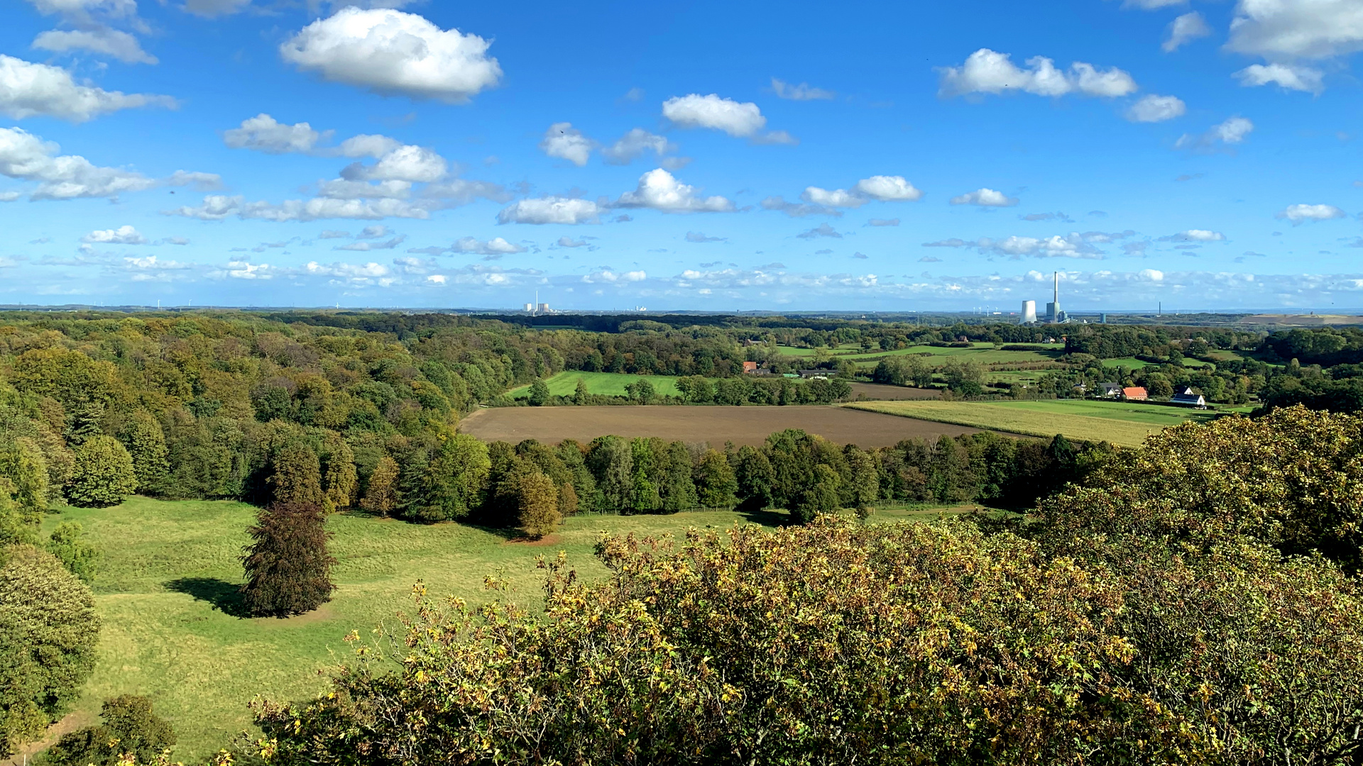 Aussicht von Schloß Cappenberg