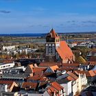 Aussicht von St. Nikolai auf St. Marien 