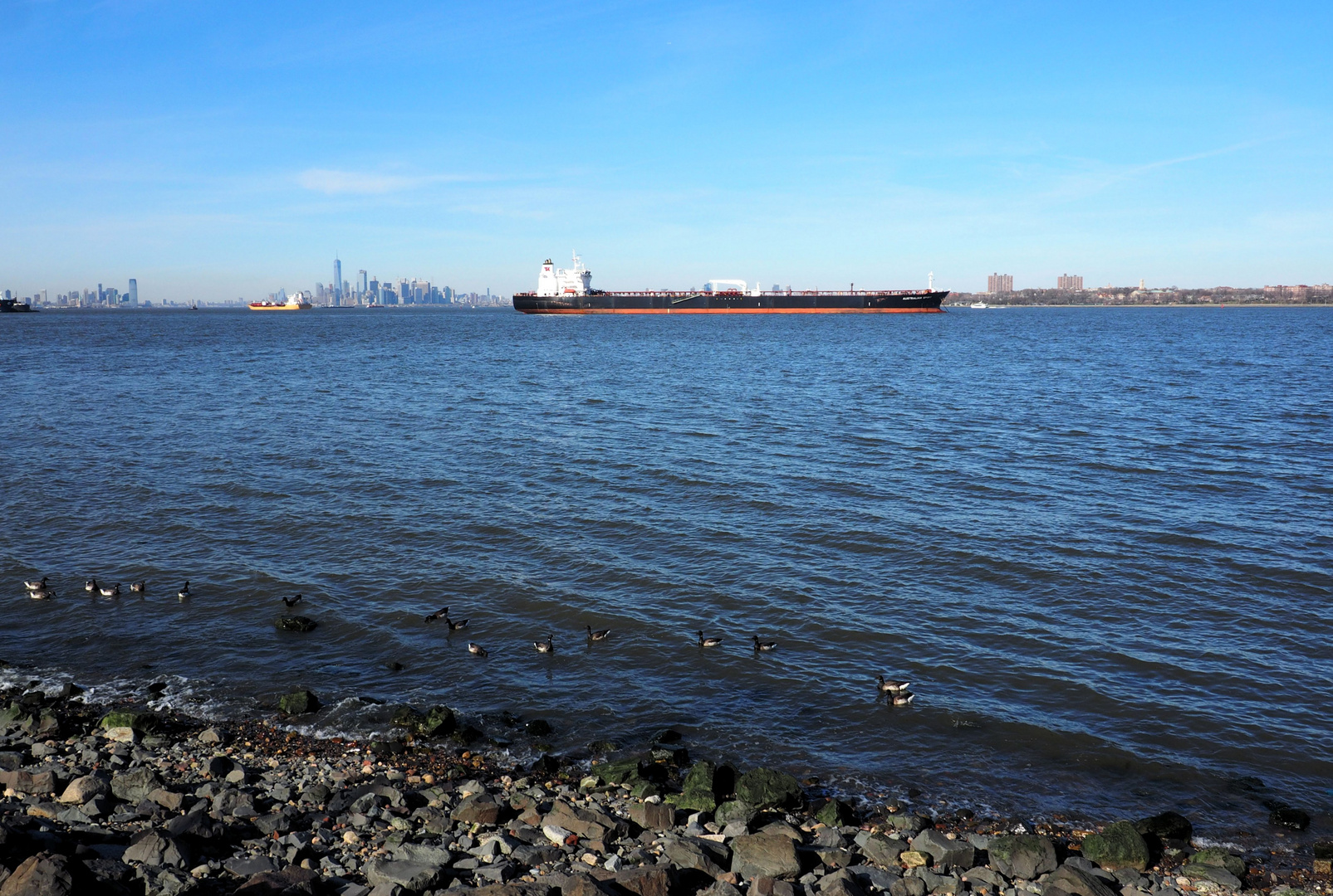 Aussicht von Staten Island...