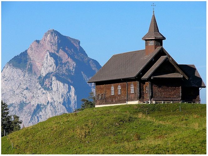 Aussicht zum Berg