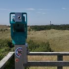 Aussichtsdüne bei Wittdün mit optischem Absuchgerät oder wie das heißt.