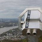 Aussichtsfernrohr am Drachenfels