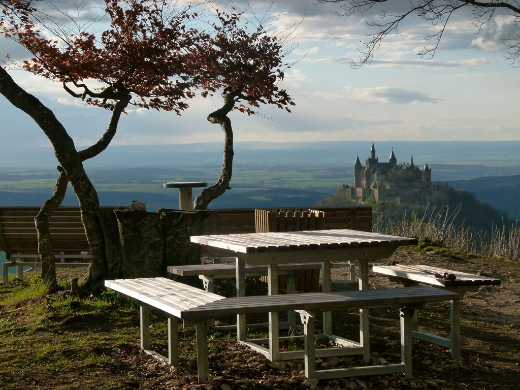 Aussichtsplatou zum Hohenzollern