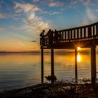 Aussichtsplattform am Chiemsee