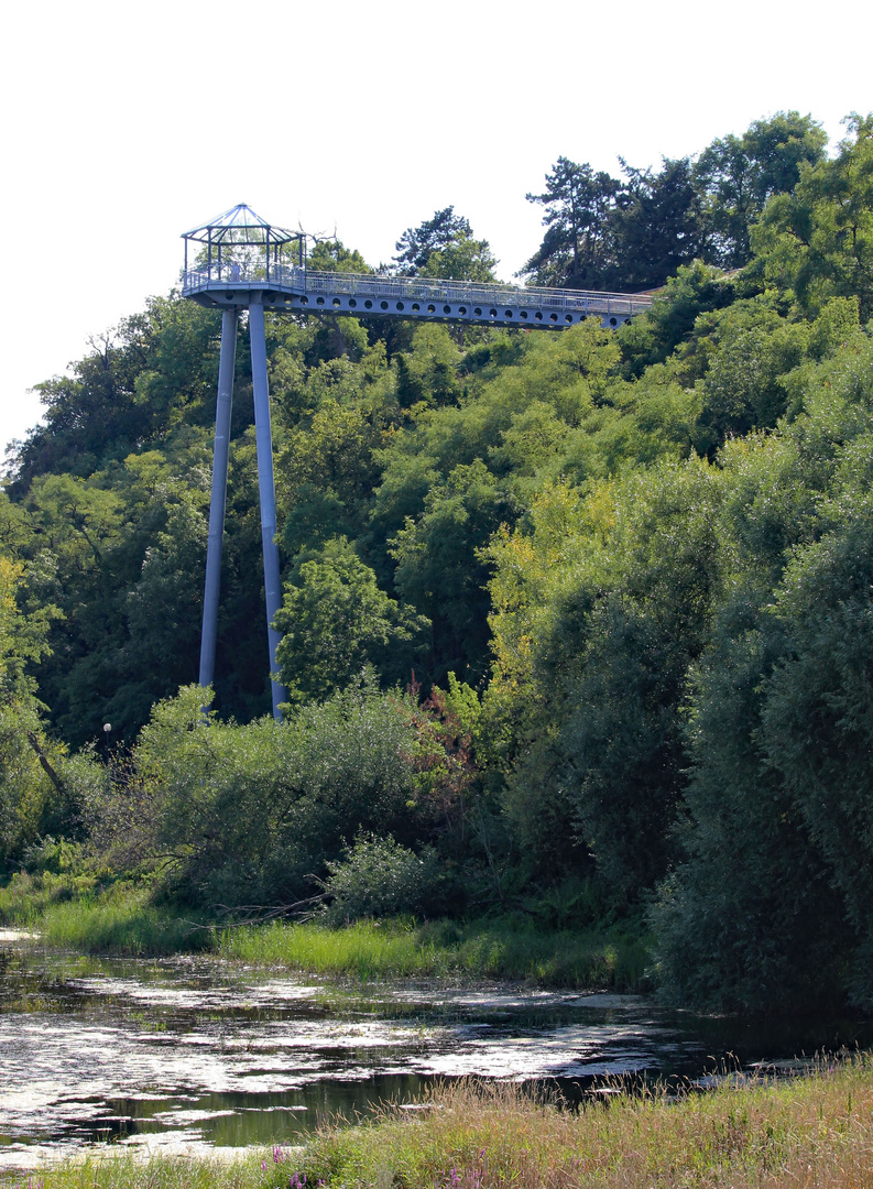 Aussichtsplattform am Steilufer 