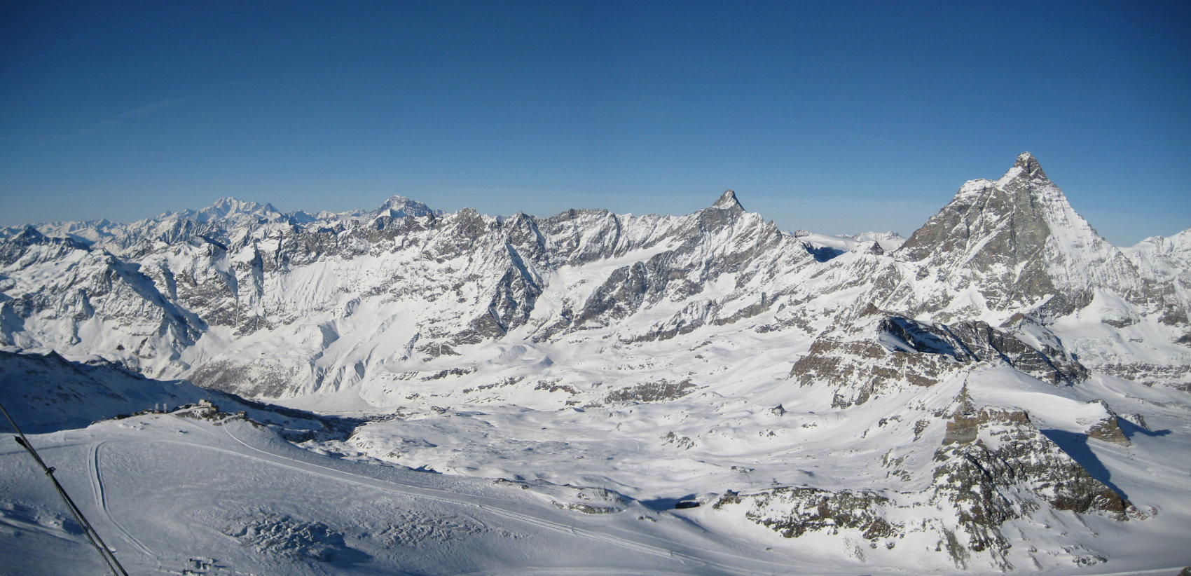 aussichtsplattform auf dem kleinen matterhorn (part 1)