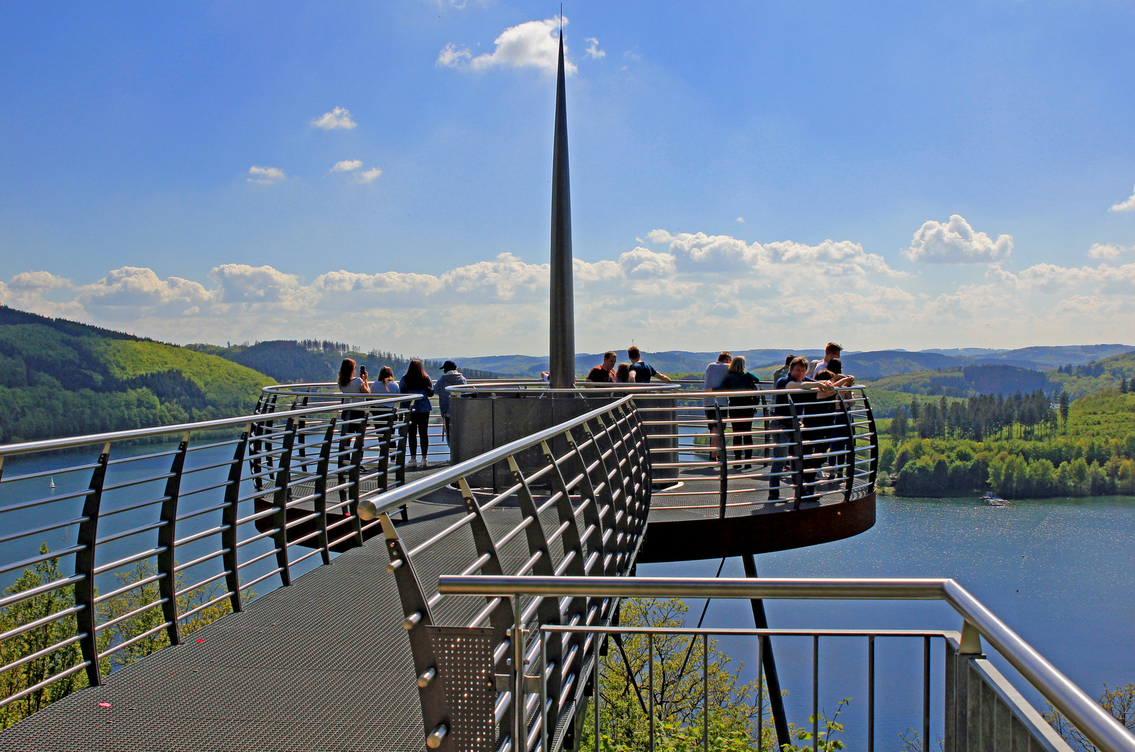 Aussichtsplattform Biggeblick bei Attendorn 1