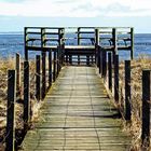 Aussichtsplattform mit Blick zur Insel Föhr