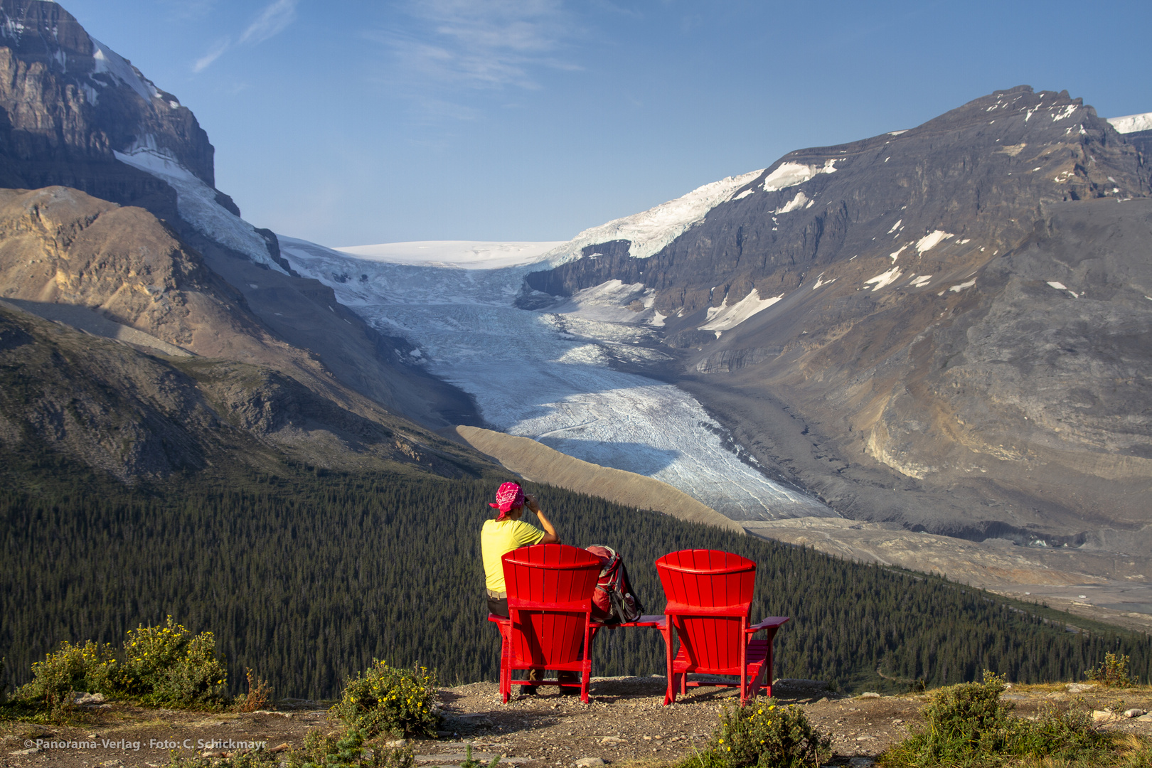 Aussichtsplatz am Wilcox Pass, Canada