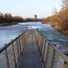 Aussichtspunkt an der Isar in München