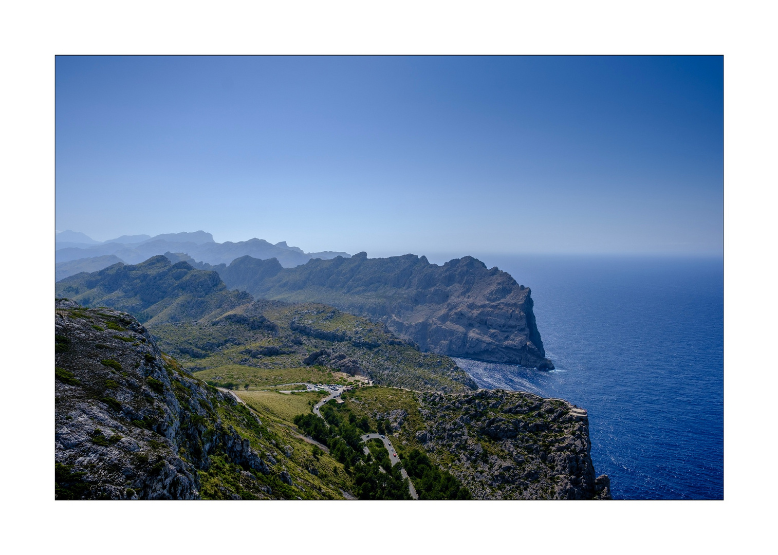 Aussichtspunkt an der Nordküste Mallorcas