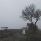 Aussichtspunkt bei Nebel