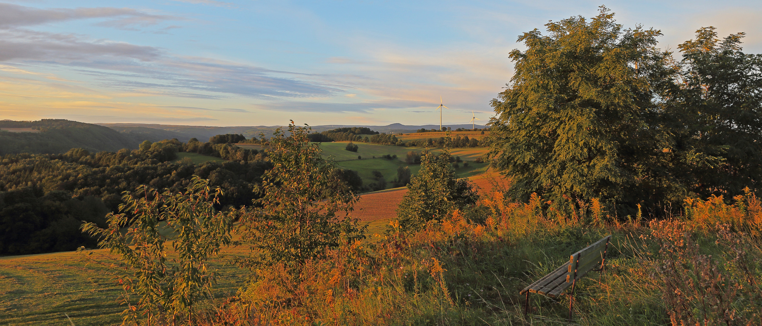 Aussichtspunkt Hasudorfer Linden ein romantisches  Fleckchen...