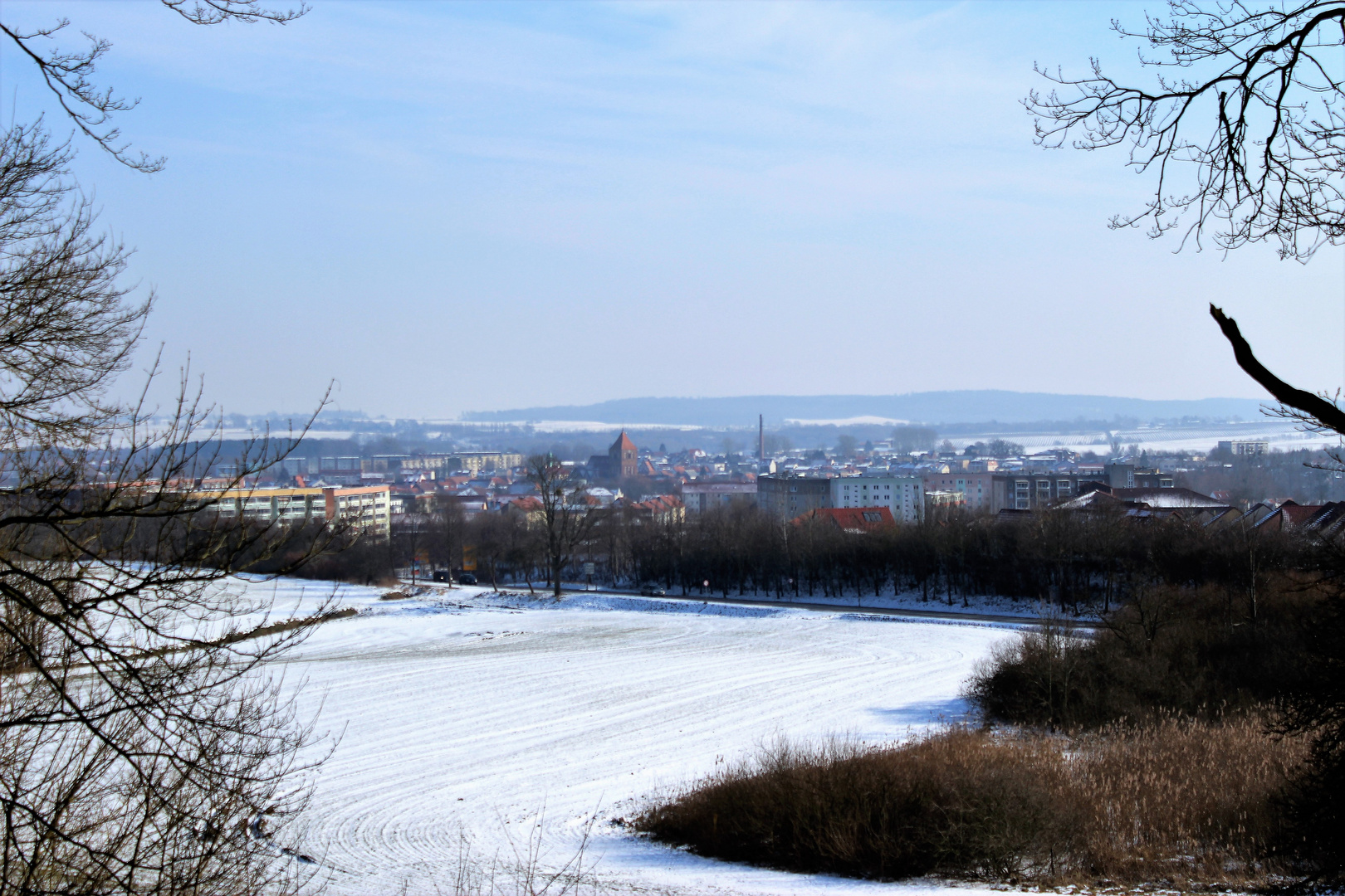 Aussichtspunkt Heyberge mit Blick auf Teterow