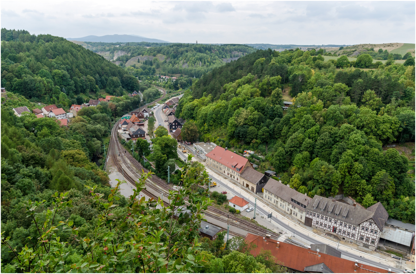 Aussichtspunkt Hoher Kleef in Rübeland