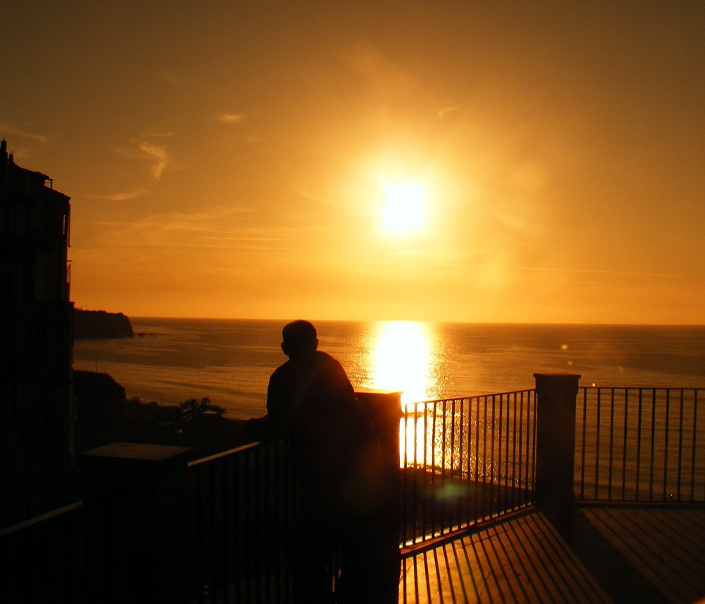 Aussichtsterasse in Tropea