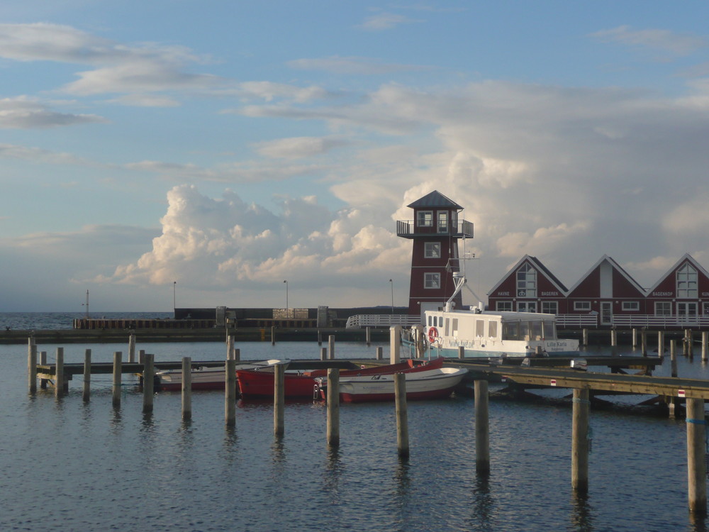 Aussichtsturm am Hafen von Bagenkop