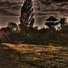 Aussichtsturm am Raßnitzer See HDR